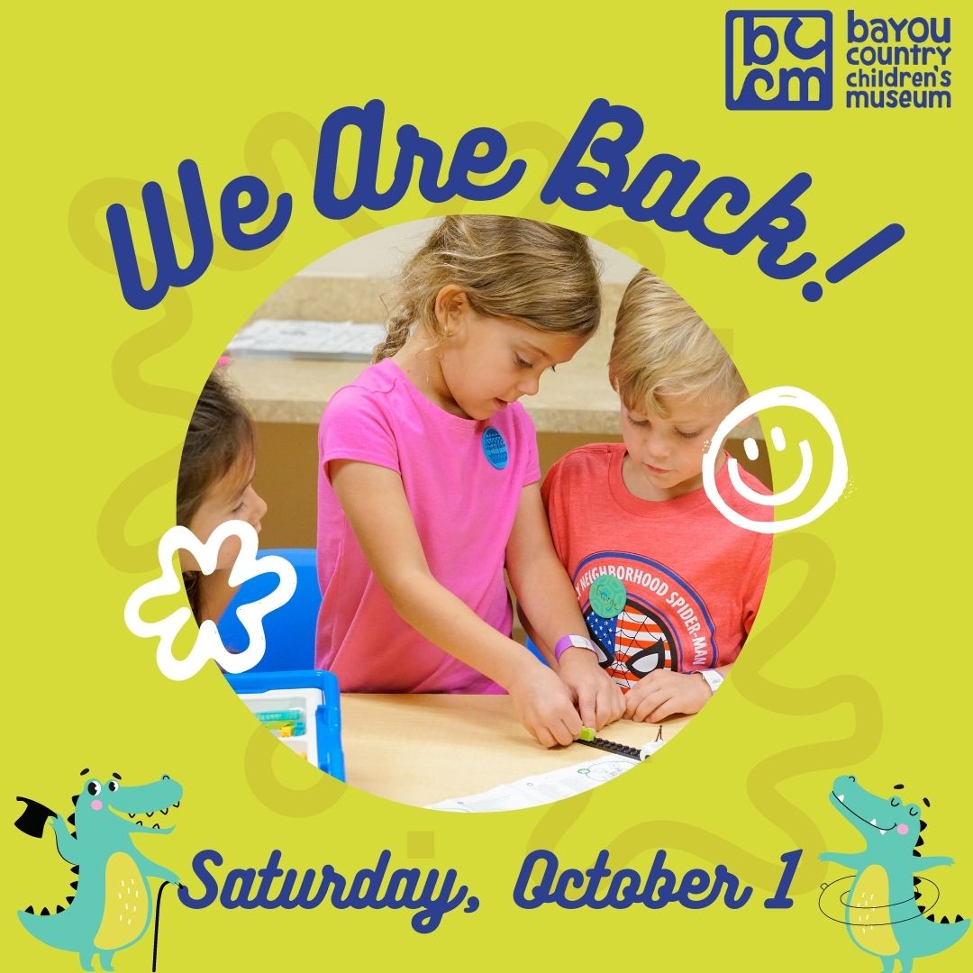 bccmuseum's tweet photo. One more day until our Grand Re-Opening! We're going to #playthecajunway #BCCM https://t.co/MueJNGMVkp