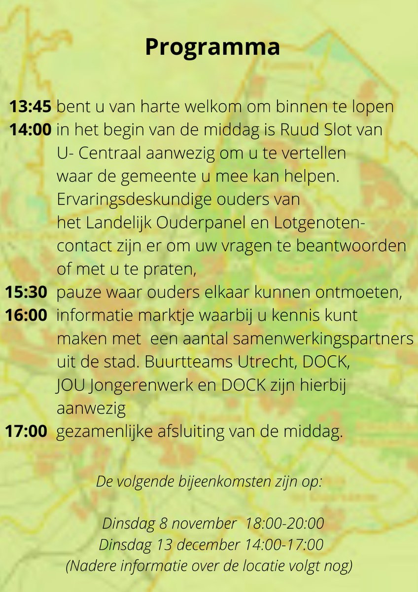 Bent u slachtoffer van de toeslagenaffaire? Van harte welkom op de bijeenkomst voor en door gedupeerden op dinsdag 11 oktober! #buurtteamsutrecht