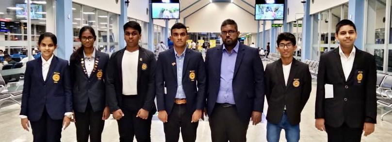 ChessSri's tweet image. Fide World Youth Under 16 Chess Olympiad 2022 - Azerbaijan #chess #slchess #youth @FIDE_chess