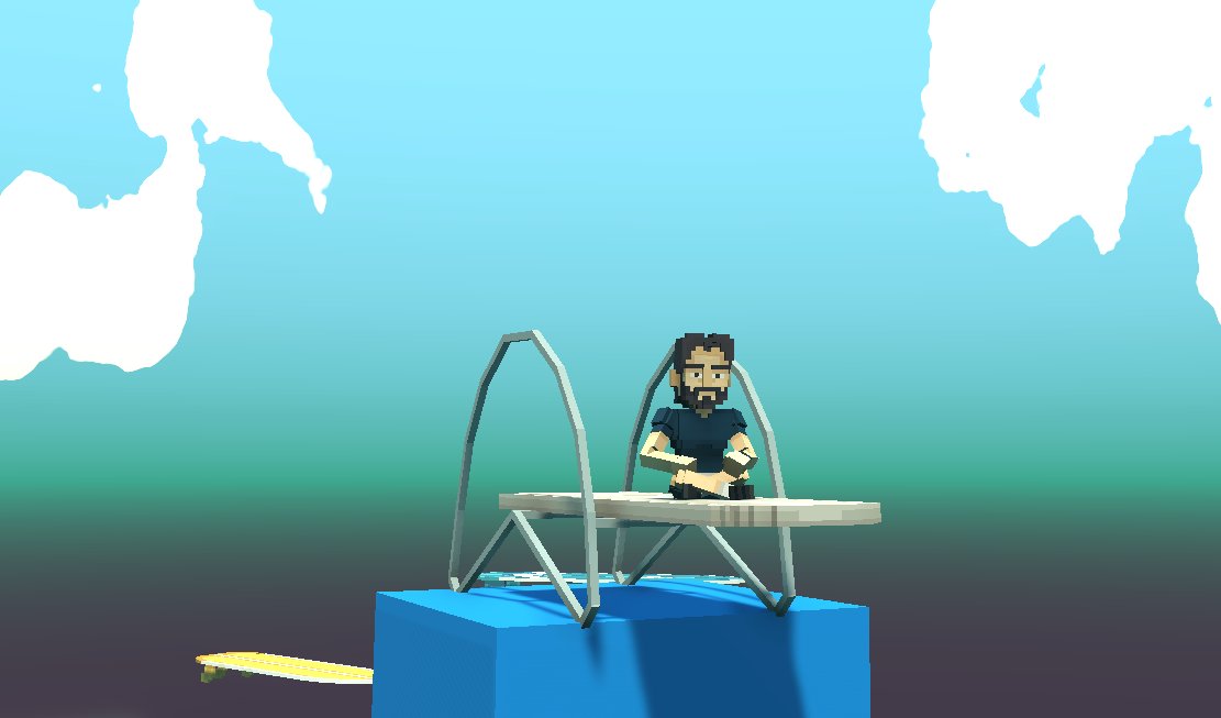SushiHaba's tweet photo. @TheSandboxGame @steveaoki I just participated in the #SandboxAlphaS3Giveaway for a chance to win 500 SAND! Found the high diving board in @steveaoki's Playhouse, check out my screenshot below!
👇

I will meditate on top.  😝 https://t.co/K9z5MD7zy9