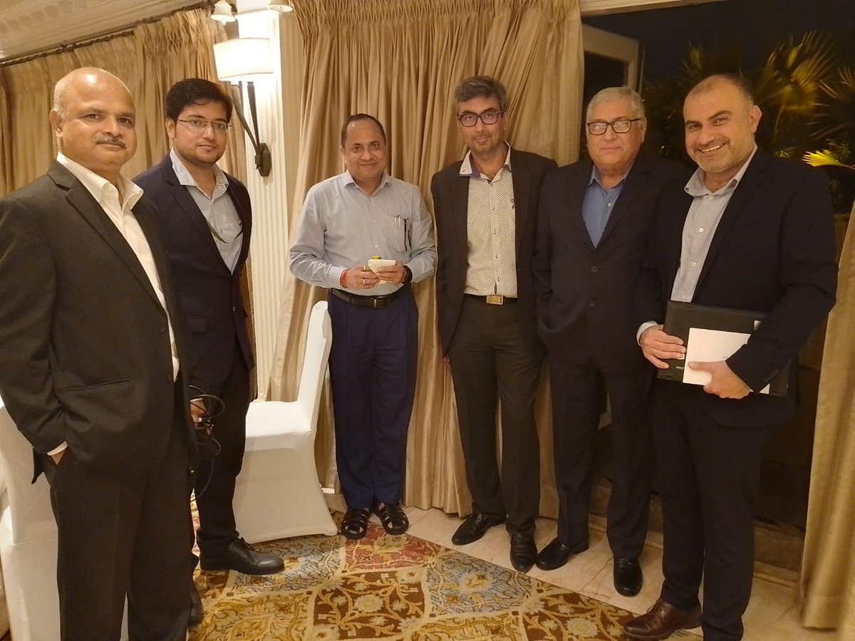 NokiaIndia's tweet photo. #NokiaIndia team organized CXO Roundtable at Taj, New Delhi. The event was graced by Mr. Ghanshyam Prasad, Chairperson Central Electricity Authority. He shared his views on the role of technology in meeting the challenges of #power distribution and #transmission. @vinish1 https://t.co/DjBab8n3bD
