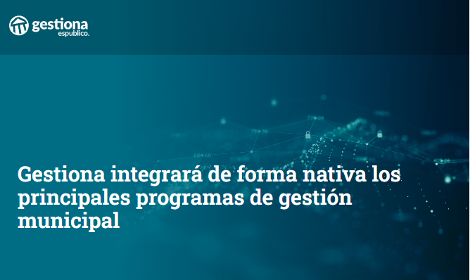 esgestiona's tweet photo. ＮＯＶＥＤＡＤＥＳ ＧＥＳＴＩＯＮＡ

#Gestiona integrará de forma nativa los principales programas de #gestiónmunicipal 🚀

Entra y descubre los nuevos módulos que se incorporarán a @esgestiona  👀 

Accede al enlace para + info 🔛 https://t.co/w0vfKpIeVy https://t.co/zIiE9R3lCN