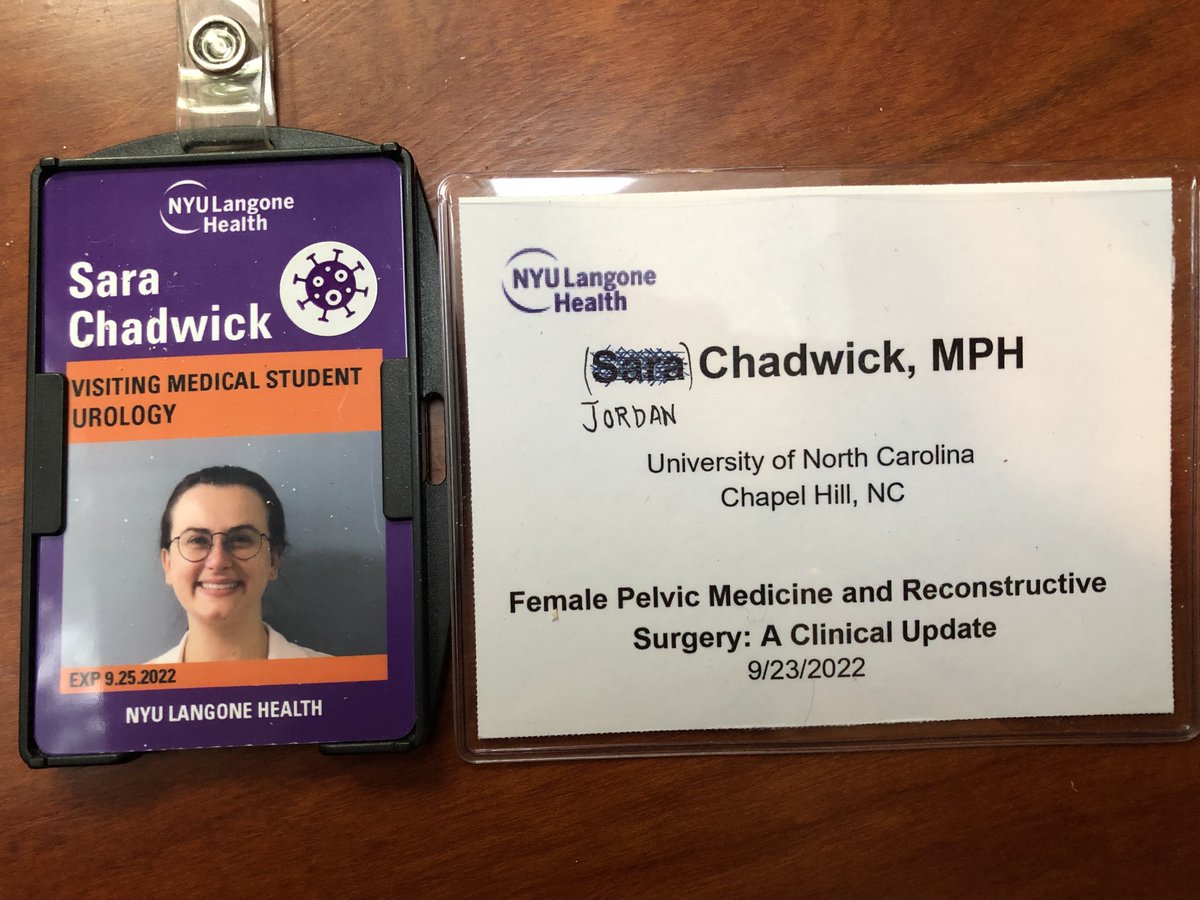 S. Jordan Chadwick, MD, MPH (@sjordanchadwick) on Twitter photo incredible way to end my last sub-i! very thankful for the residents and faculty at <a href="/NYUUrology/">NYU Langone Urology</a>, special thanks to <a href="/PelvicMedicine/">Dr. Benjamin Brucker</a> and <a href="/Nirit69/">Nirit Rosenblum</a> for inviting me to their FPMRS conference! incredible way to end my last sub-i! very thankful for the residents and faculty at <a href="/NYUUrology/">NYU Langone Urology</a>, special thanks to <a href="/PelvicMedicine/">Dr. Benjamin Brucker</a> and <a href="/Nirit69/">Nirit Rosenblum</a> for inviting me to their FPMRS conference!