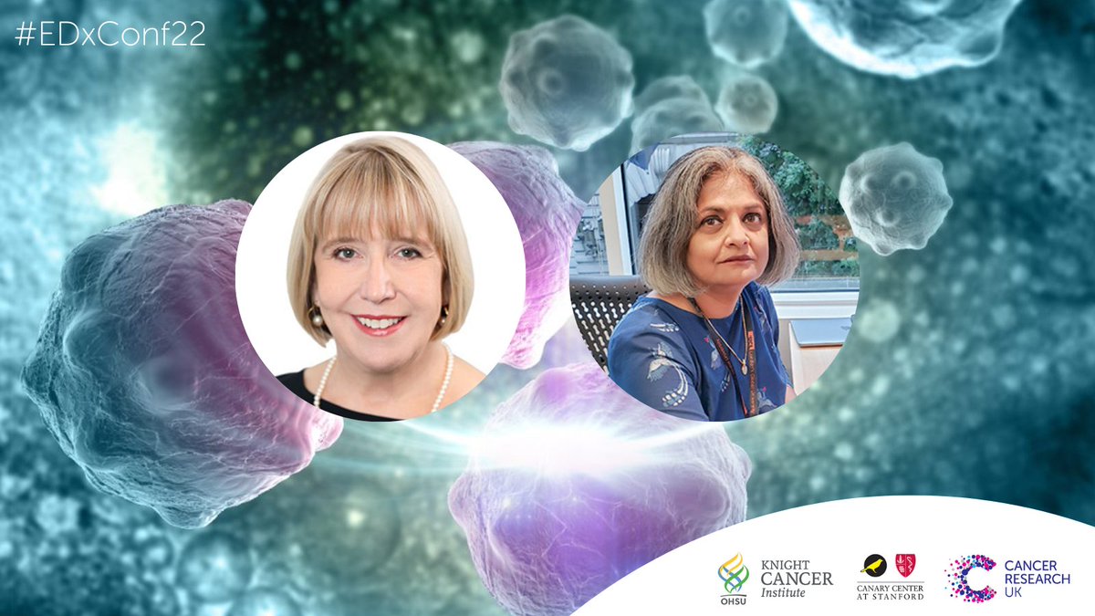 At #EDxConf22, don't miss our day 2 panel w/ Christine Berg & @Prof_UMenon discussing: ❓What can we learn from trials that return unexpected results on mortality benefit from early detection biomarkers/tests? Meet our speakers 👇+ register: bit.ly/3vFP6Fz