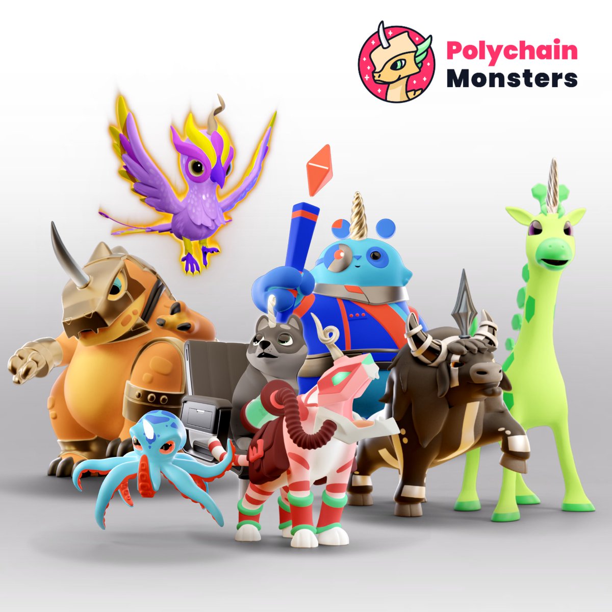 Miteqz's tweet image. Collect, Play and Earn with @polychainmon ! These are the new polymons which will be available on the last 225000 gen1 booster packs before it going to be retired. Don‘t miss a chance to collect them all! U might as well get a mysterious egg from the booster pack too!