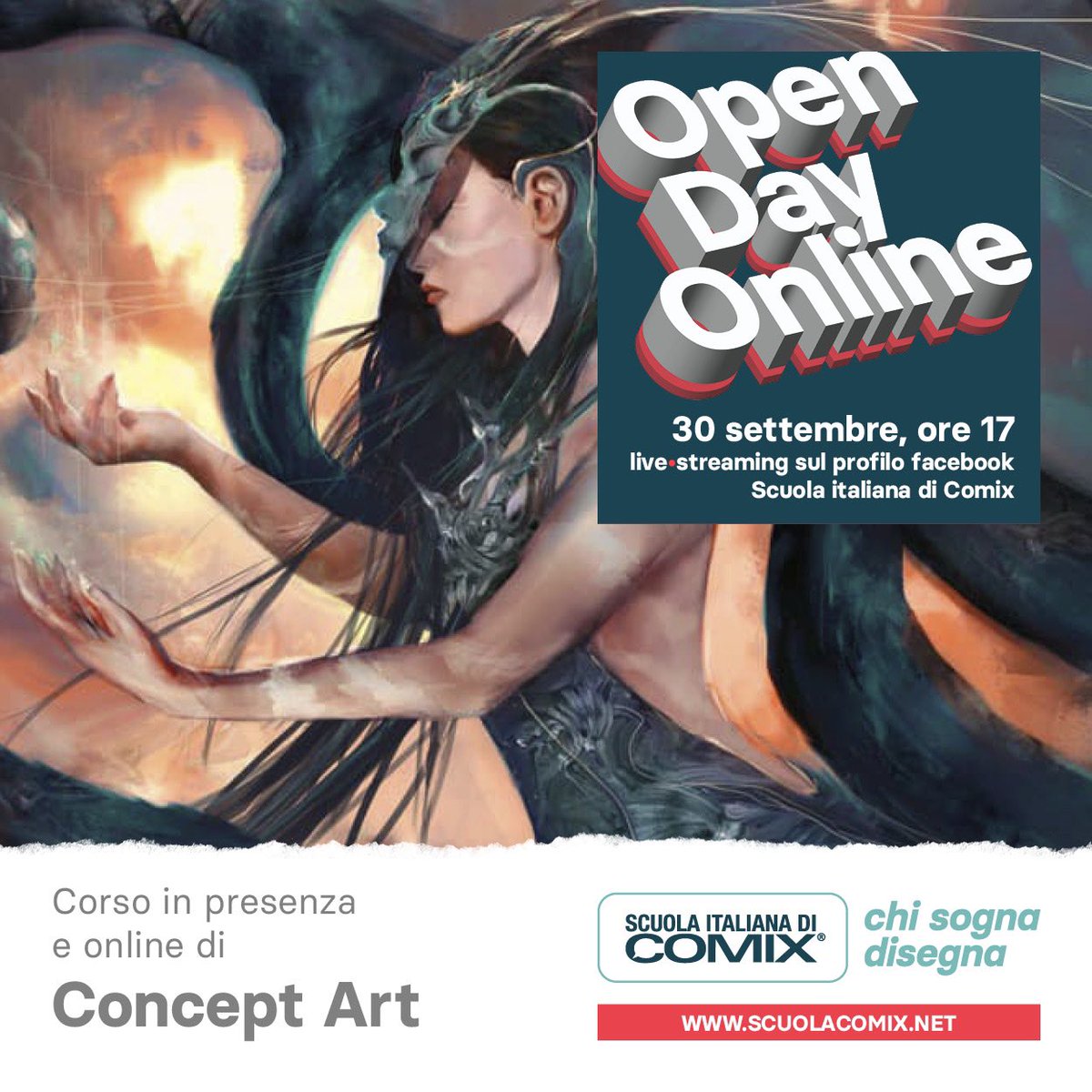 Benvenuto nel Corso dove acquisirai competenze tecniche del disegno e della pittura e nei principali software per la costruzione di immagini.

Scopri il Corso di Concept Art Online oggi alle 17:00 in diretta.
Clicca su Parteciperò fb.me/e/2KmfASR2j

#comix