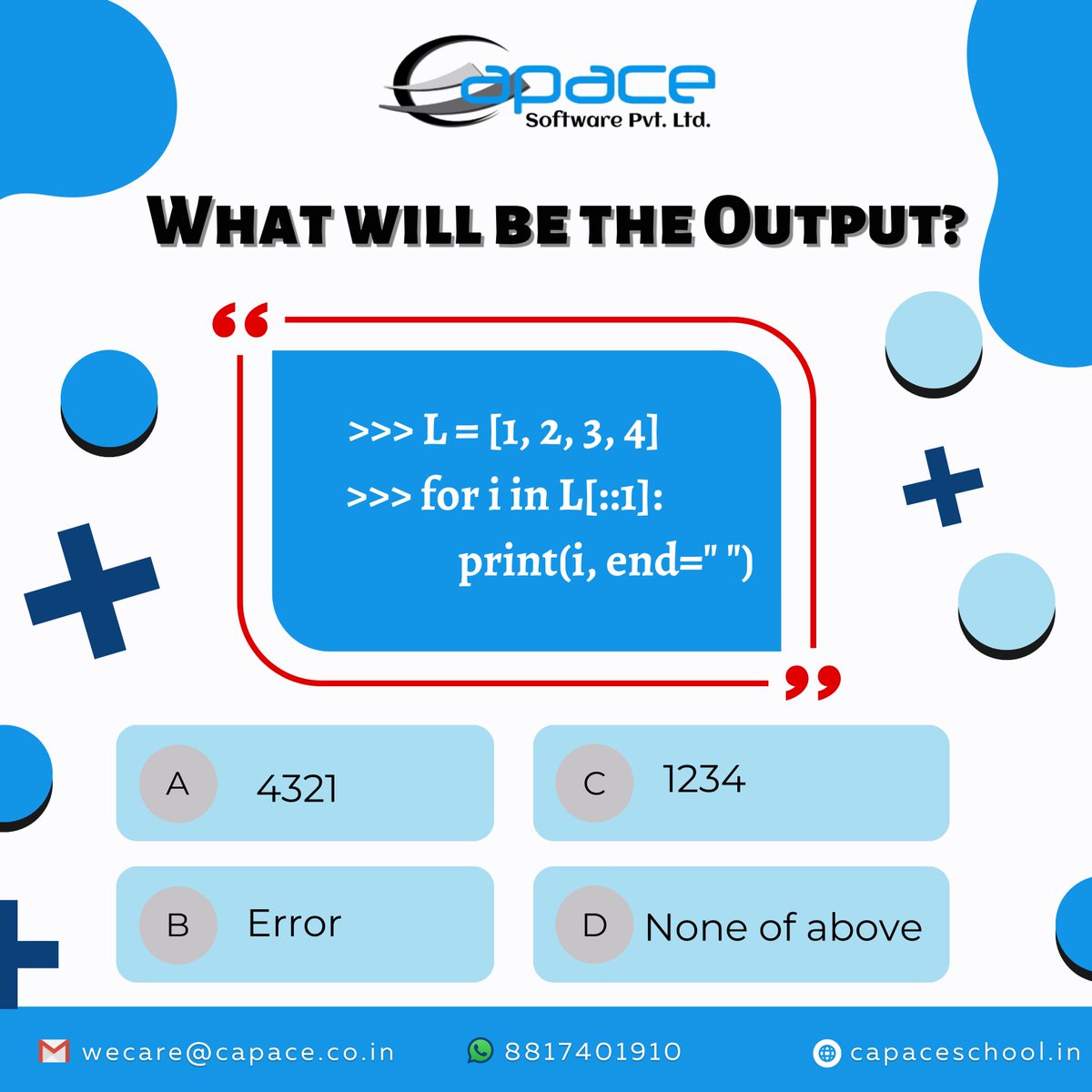 Capace School tweet media