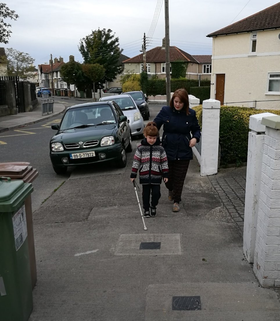 Today is (a very, very rainy) #MakeWayDay22. Stuff that moves (parked cars, bins, dog poo) are more problematic for visually impaired people than stationary obstacles that you know are there. Be safe, dry and unobstructive to those with disabilities out there today!