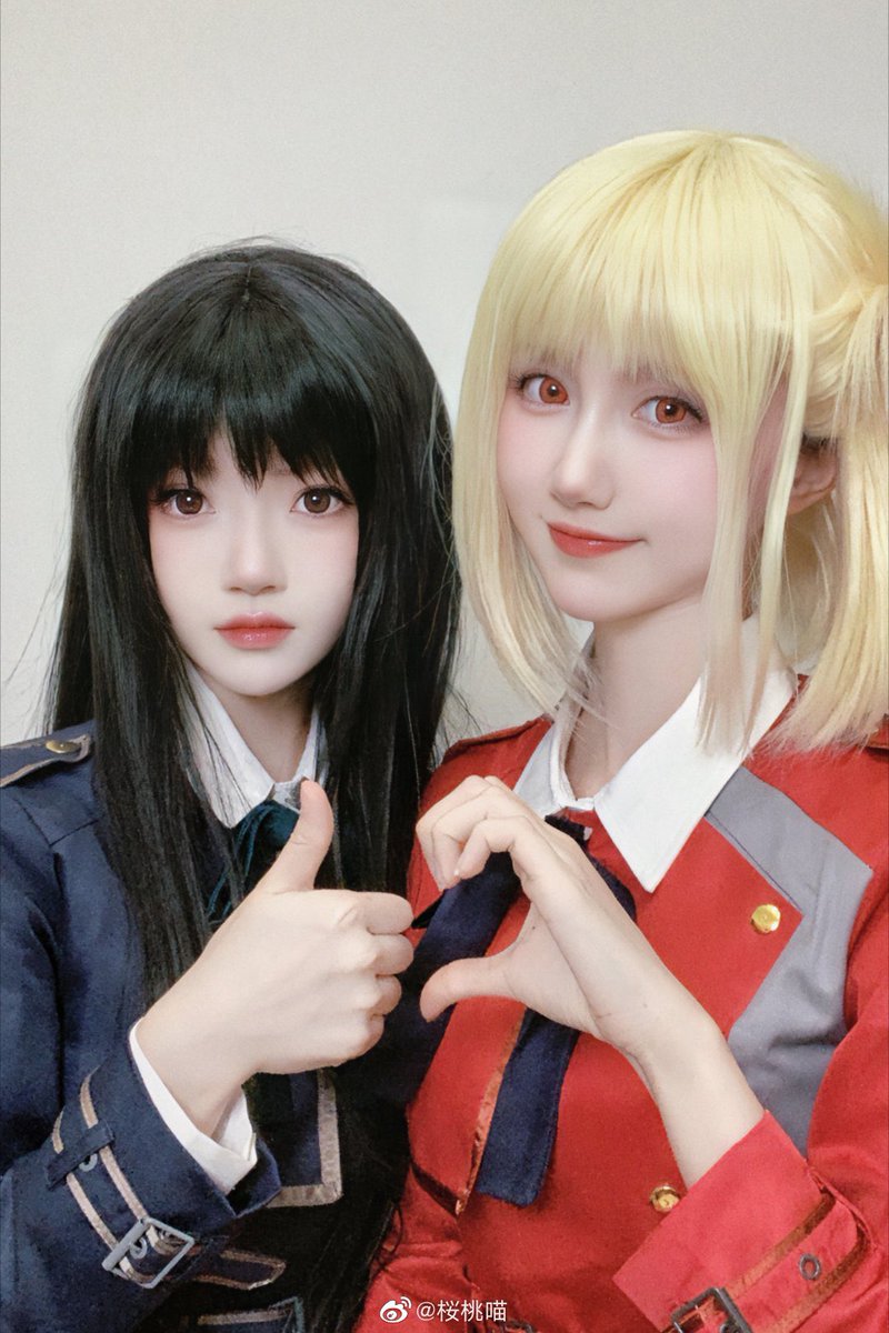 祝崽崽18岁生日快乐～🎂
越来越好@KimemeOwO 😘

#莉可丽丝 #LycorisRecoil #錦木千束 #井之上瀧奈 https://t.co/2dj5wlXOVn