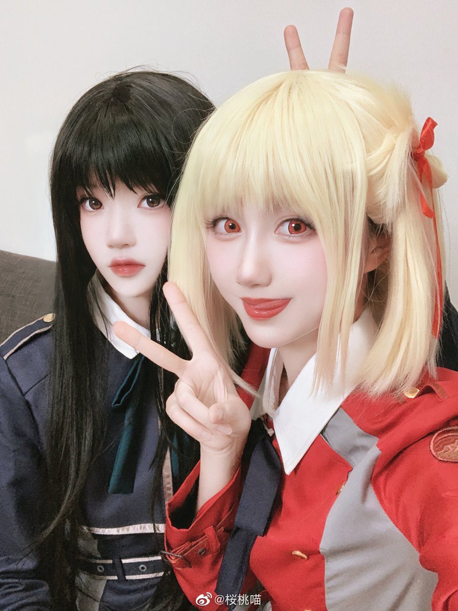 祝崽崽18岁生日快乐～🎂
越来越好@KimemeOwO 😘

#莉可丽丝 #LycorisRecoil #錦木千束 #井之上瀧奈 https://t.co/2dj5wlXOVn