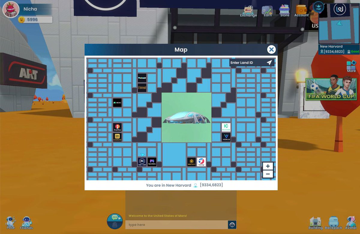 Nicha_RACA's tweet photo. 🤩 Wow wow wow!! USM patch 0.9.5 is live!
• Football stadium⚽️
• VIP Lounge🛋
• 11 HQ Exchanges🔥
• Voice chat mode
• Add Friends function and more!! 
@USMverse Let's keep building 👏🏻👏🏻👏🏻
join me https://t.co/hAdUMwygm2
@RadioCacaNFT #RACA #USM #Metaverse https://t.co/vwFWojejyH