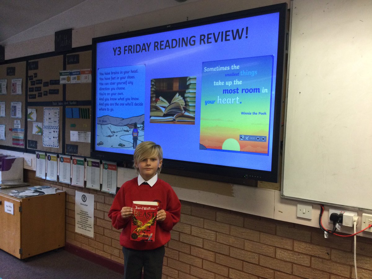 StrettonStMatts's tweet photo. Year 3 have had their first ‘Friday Reading Review!’ - these children have enjoyed recommending books to their classmates 📚 #SSM #SSMYear3 #SSMEnglish #SSMReading @davidwalliams https://t.co/wkrKsJ3GdG