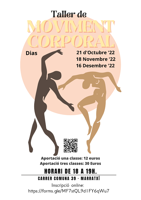 Fullarasca's tweet photo. L'Associació Fullarasca presenta, de la mà de Rosa Maria Perpinyà, el taller de Moviment Corporal. Inici: Divendres 21 d'octubre '22 / Inscripció on-line, https://t.co/vrN6Gw93lr https://t.co/4X4Upyo8kU