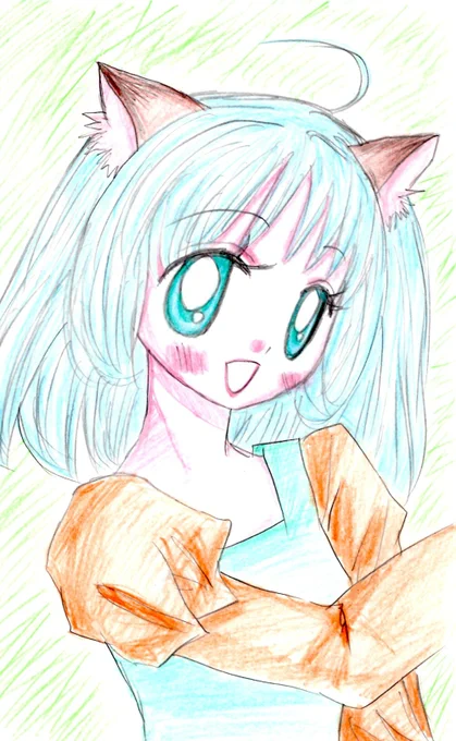 過去絵です#イラスト #過去絵 