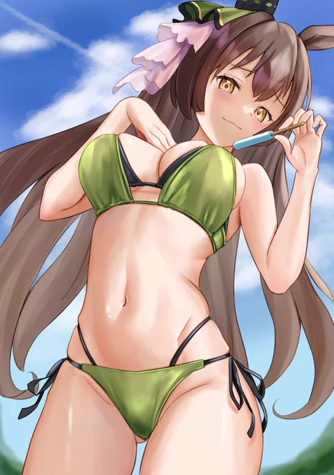 今月も週1ペース守れていて偉い!!月が変わって明日も新作あげられると思うのでそちらもヨロシクです!#今月描いた絵を晒そう#ウマ娘 
