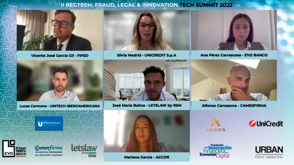 RSM_es's tweet photo. ¡Gracias! a todos los participantes al evento de ayer II REGTECH, FRAUD, LEGAL &amp; INNOVATION TECHNOLOGIES SUMMIT #RegTech22 organizado por @UrbanEventMkt 
En el  que José María Baños @banoslog, partner #LetslawbyRSM fue el moderador del Panel de expertos de #compliance normativo https://t.co/Vqy68GeqP2