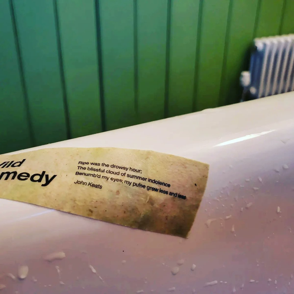 emergencypoet's tweet photo. Wild Remedy gift bag an Immersion in Perfume and Poetry for an Antidote to the Strenuous Life.
@LushLtd
Just £10 from our website https://t.co/gDHLNG8hr8
@lush @the_lush_box #bathbombsofinstagram #bathbomb #PoetryPharmacy #poetryporn #poetrybathbomb
https://t.co/gDHLNG8hr8 https://t.co/0N3TD14NKf