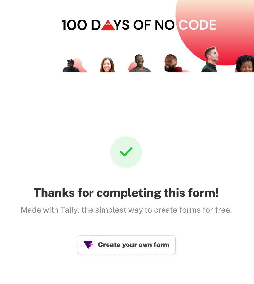Pineapplebuild1's tweet image. As our community requested, we applied to be a part of @100daysnocode, so we can help you to build your business faster with no code and 🍍 Builder 😃 🚀
#nocode #nocodechallenge