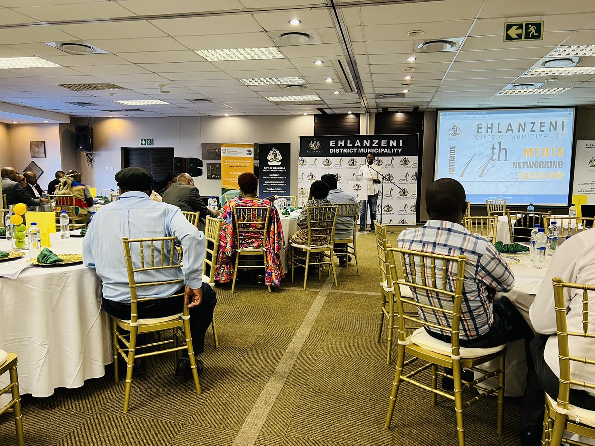 GCISMpumalanga's tweet photo. Ehlanzeni District Municipality Media Networking Session. topics include:Role of Print media,DDM,Social Media & Government Communication system across 3 spheres. #CaparcityBuilding #MediaNetworking @EhlanzeniM @CityofMbombela @MpumalangaNews https://t.co/ahZIyz3Xle