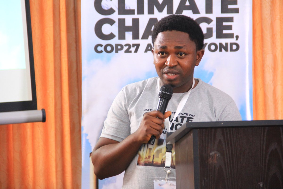 CAPPAfrica's tweet photo. Recap of Day One.

@OlamideMartinss gave a recap of yesterday's activities. He also set the pace for today's #COP27andBeyond deliberation. https://t.co/llN1KMb2Dk