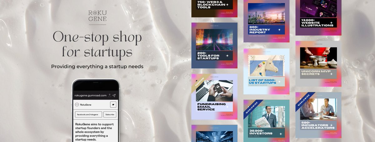 RokuGene's tweet photo. It's FRIYAY, startup founders!

Let's visit our awesome products for startups at: https://t.co/O8RzAAyXZ0

#startup #founder #magictools #marketresearch #researchreport #fundraising #accelerator #incubator #investor #resources #website #illustrations https://t.co/YX0ssAuZW7