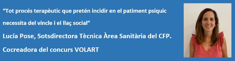 CFPMaresme's tweet photo. 🗣️L’entrevista: Parlem amb la Lucía del #concursVOLART, de les sinergies entre les persones que conviuen amb una problemàtica de #salutmental i les persones grans i de #salutmental 

Us la recomanem👇

https://t.co/YYylmEYfYl
#CFP #salutmental #concursVOLAT #salutmentaligentgran https://t.co/J0RwFbOv7U