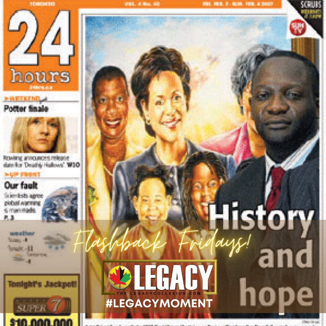 robertsmall1701's tweet photo. Got a call early in the morning from a friend that I was on the cover of 24, a local Toronto newspaper in 2016. The picture came from the launching of the LEGACY poster from that year going across the country by BMO. #24 #toronto #legacyposter #legacymoment #robertsmall https://t.co/4wCWeSgJMB