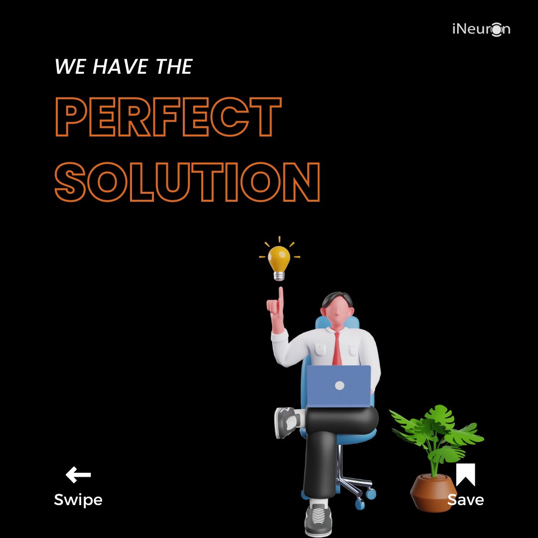 ineuron_ai's tweet image. Suffering from OCD (Obsessive Coding Disorder)
Got Absolute Solution for you!
" ONE NEURON "
(World's First OTT Platform for Education)

ineuron.ai/one-neuron
Register Yourself &amp;amp; Start your journey to be the master of coding!

#ineuron #techneuron #oneneuron #ottforeducation