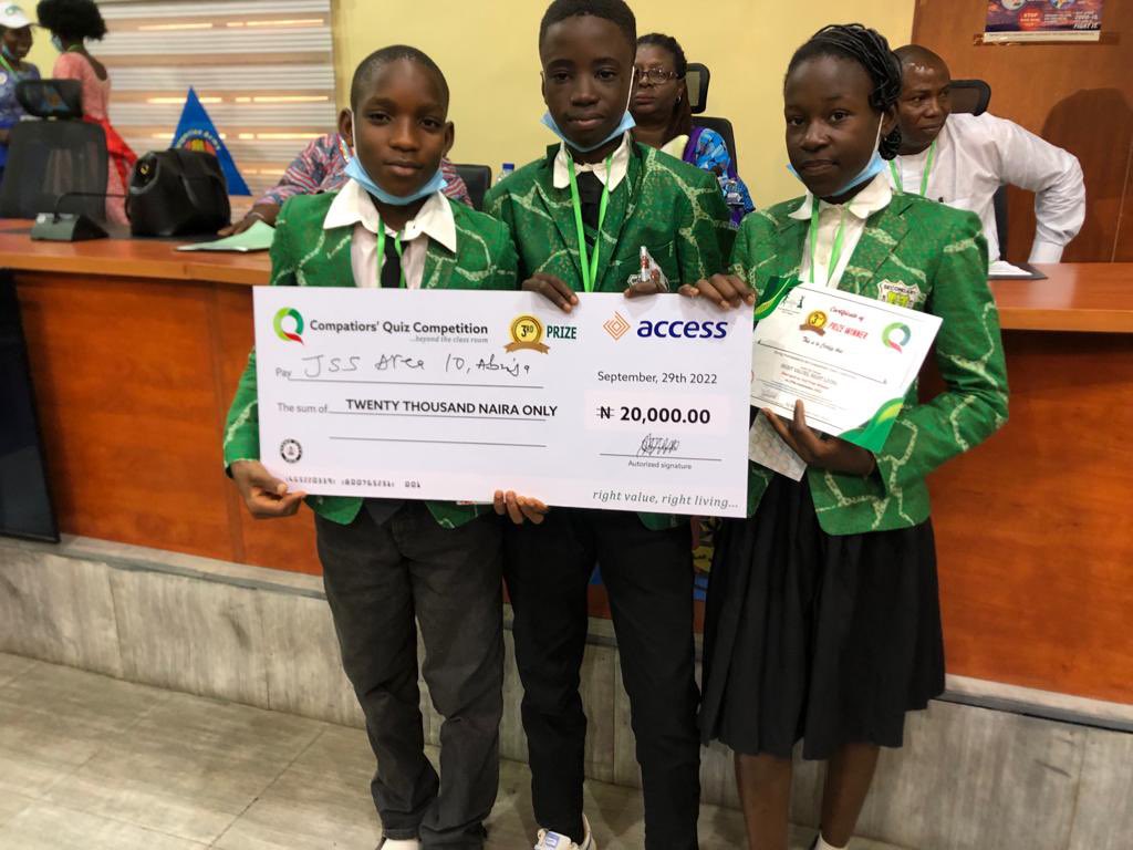 TheLMCCON's tweet photo. Top Winners from the Compatriots’s quiz competition centered on right values for right living. Held yesterday 29th September 2022. https://t.co/OeCTRa9Cd0