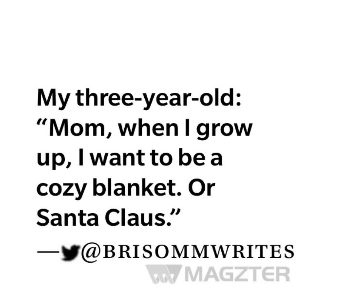 soniatweetshere's tweet photo. The thought itself feels so good, being a cozy blanket or a Santa Claus 🎅 🤗 #kidsandtheirthoughts #Readers https://t.co/cEOUJqwegE