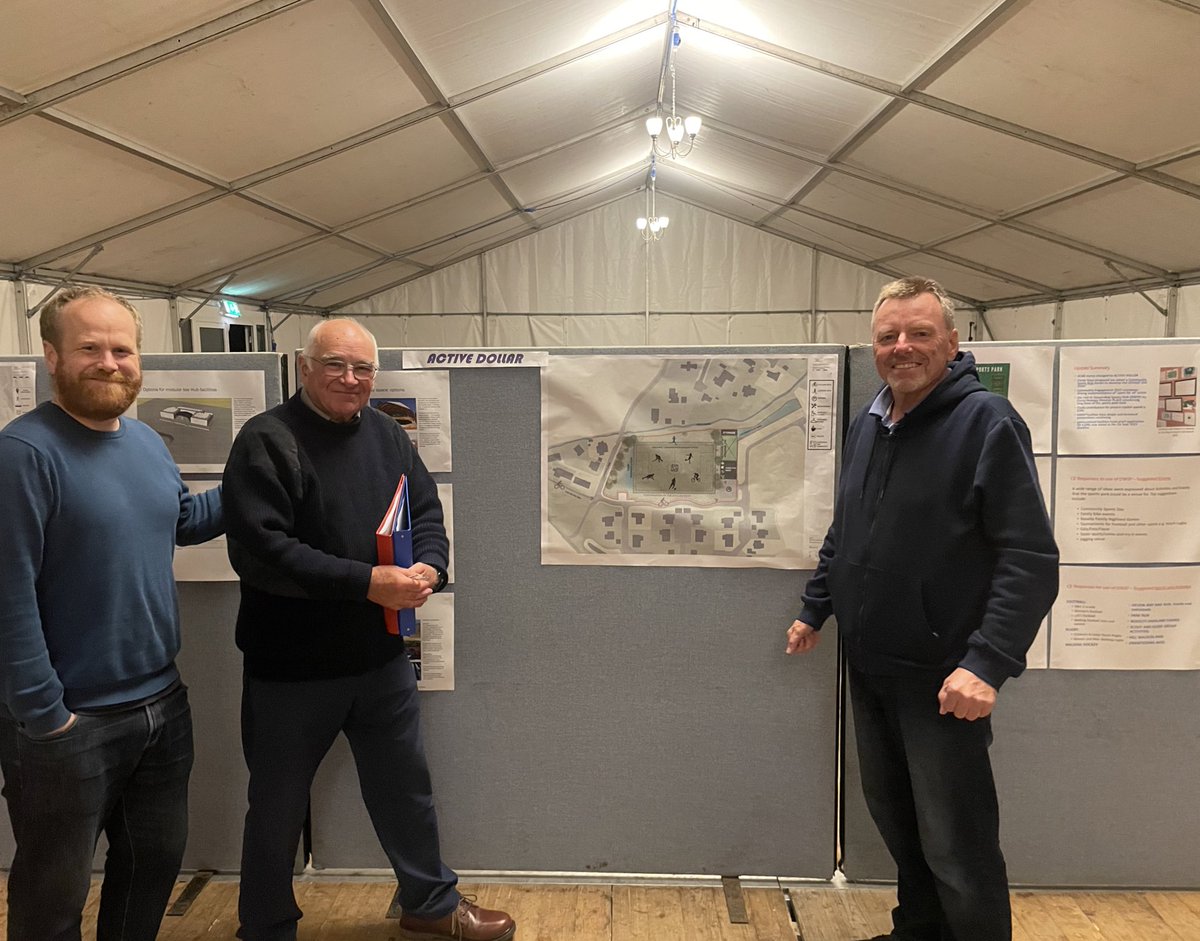 | Community Sports Hubs |

It was great to be <a href="/Dollar_CDT/">Dollar CDT</a> AGM last night to support the Active Dollar CSH concept &amp; development of the Devon Way Sports Park 

Lots of exciting developments coming soon for the clubs and community 
<a href="/sportscotland/">sportscotland</a> <a href="/ClacksEducation/">Clackmannanshire Council People Directorate</a> <a href="/ClacksCouncil/">Clackmannanshire Council</a>