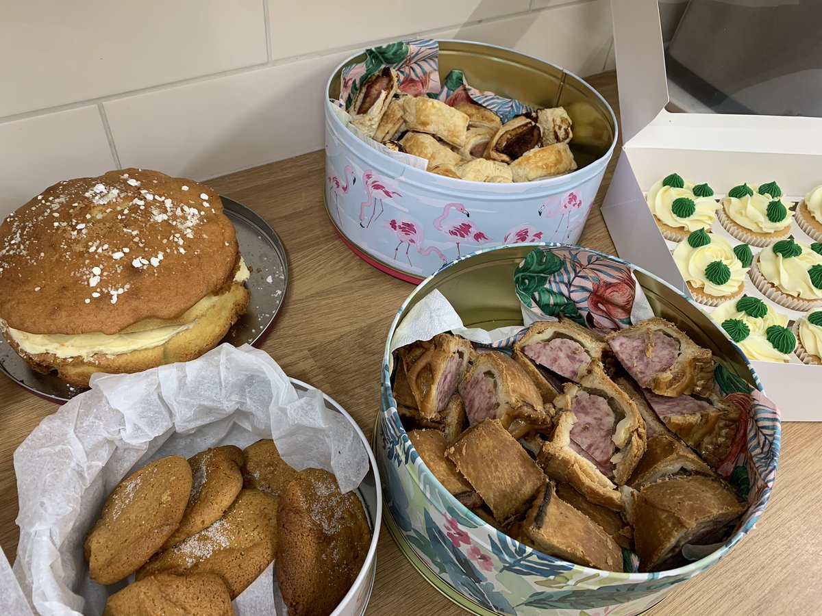 whiting_ltd's tweet photo. Our #MacmillanCoffeeMorning is in full swing, look at all these tasty treats for everyone to enjoy 💚💚💚 #worldsbiggestcoffeemorning https://t.co/bSSKDEHtfV