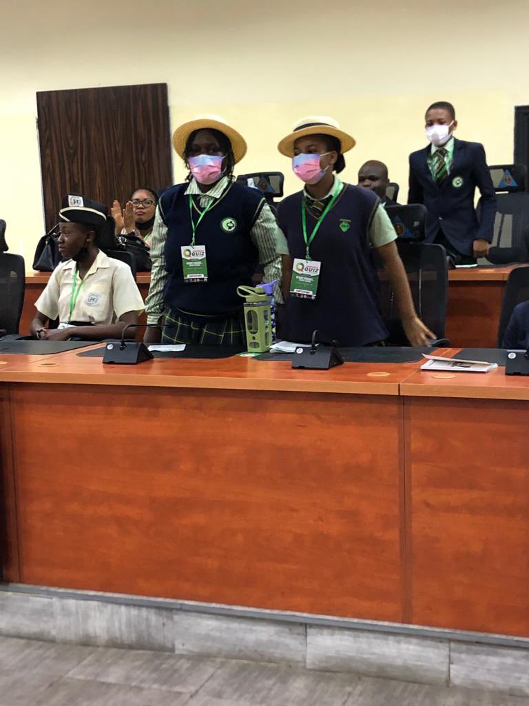 TheLMCCON's tweet photo. Compatriots Quiz competition centered on right values for right living. Young stars from selected private and government schools within Abuja in attendance. https://t.co/oJEEpqufHF