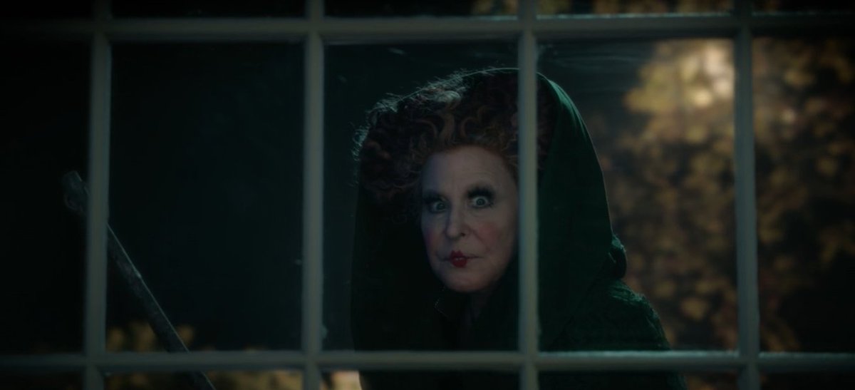 heatedlively's tweet photo. the fourth wall break 😂 #HocusPocus2 https://t.co/JMQrcwHeaj