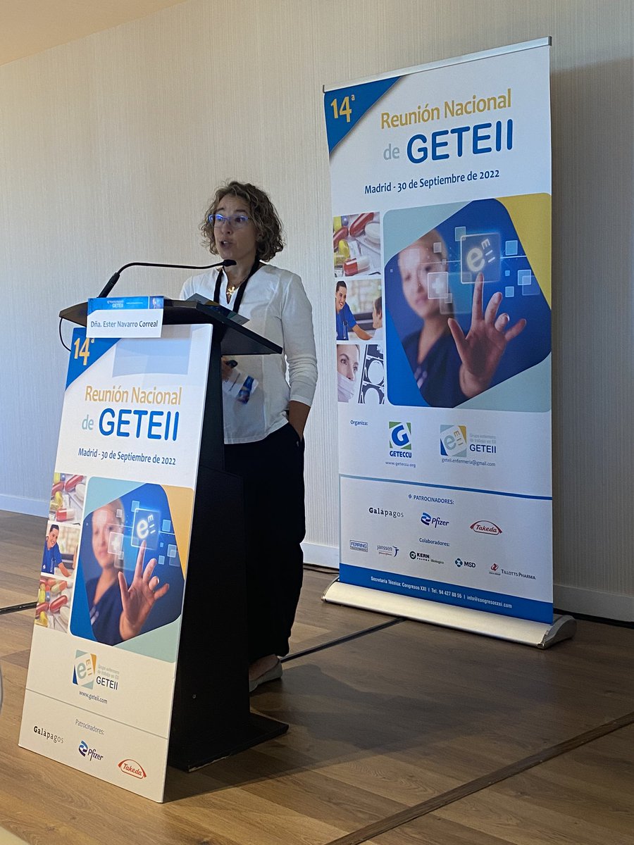 GETEII's tweet photo. Bienvenida a GETEII
Empezamos 
#geteii2022 #ibdnurse #enfermeriaeii https://t.co/fdOhPvy4Zb