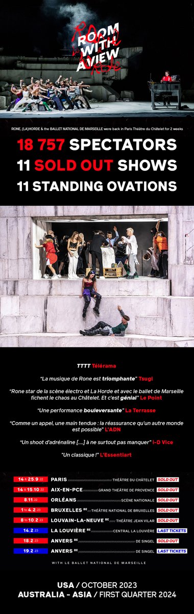 Un seul mot : Bravo !
<a href="/RoneOfficial/">Rone</a>  <a href="/Infinemusic/">InFiné Music</a> <a href="/LAHORDE_/">(LA)HORDE</a>