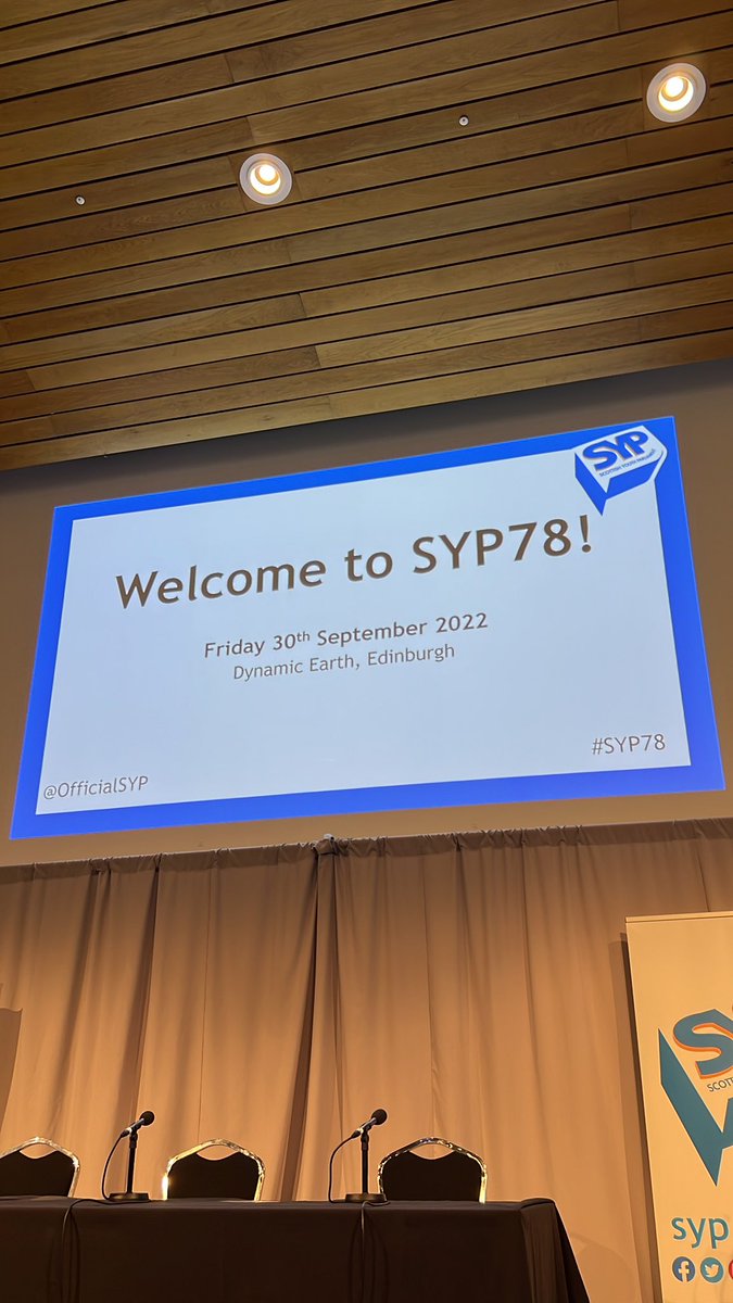 Am here at #SYP78 
watch this space for updates!