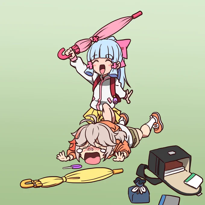 #原神 サムライボーイかずはくん 