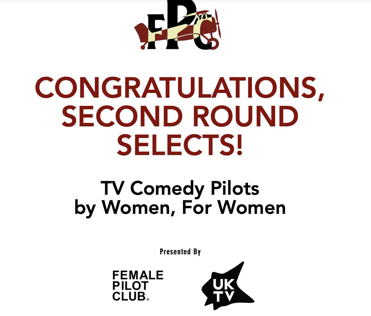 femalepilotclub's tweet photo. Drum roll please!! We have now decided on all the scripts selected for the second round of our call out with @UKTV , so head to our website now to see the scripts that made it through! https://t.co/bE0SyOHVnk https://t.co/BDkVjiUbhB