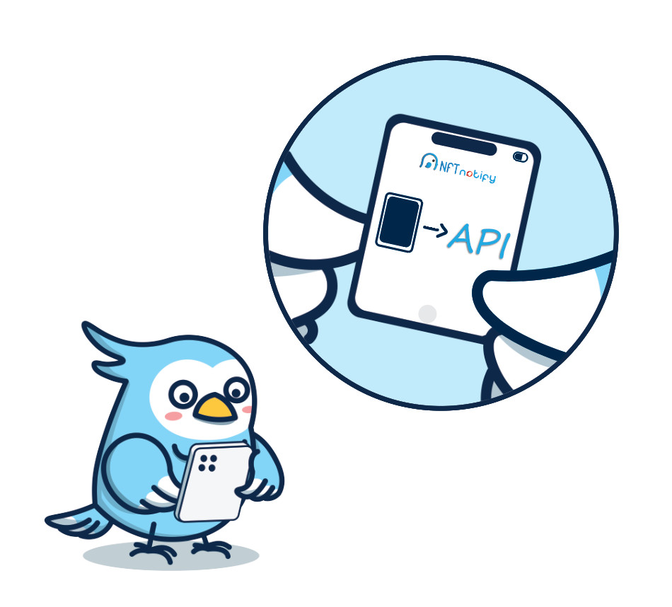 nftnotifytool's tweet photo. 4/ We are still developing more functions and we will release them soon: 
+ New sale notification
+ News notification
+ Daily/weekly report
+ API for partners https://t.co/24FLiTcFwE