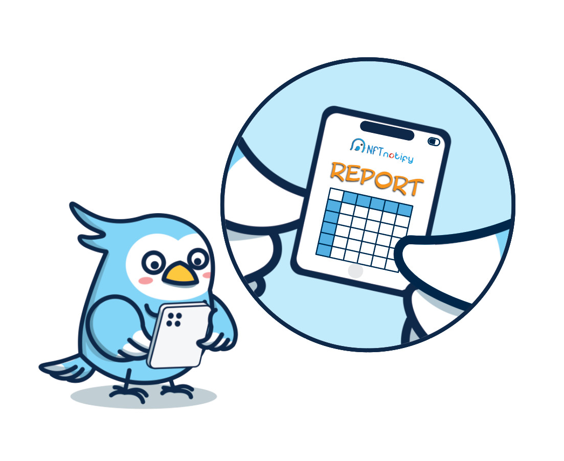 nftnotifytool's tweet photo. 4/ We are still developing more functions and we will release them soon: 
+ New sale notification
+ News notification
+ Daily/weekly report
+ API for partners https://t.co/24FLiTcFwE
