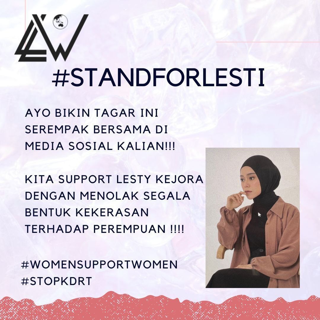 HoedaSiti's tweet photo. @mamahnya_rizki #STANDFORLESTI #WomenSupportWomen #STOPKDRT https://t.co/KzVLUxP6YE