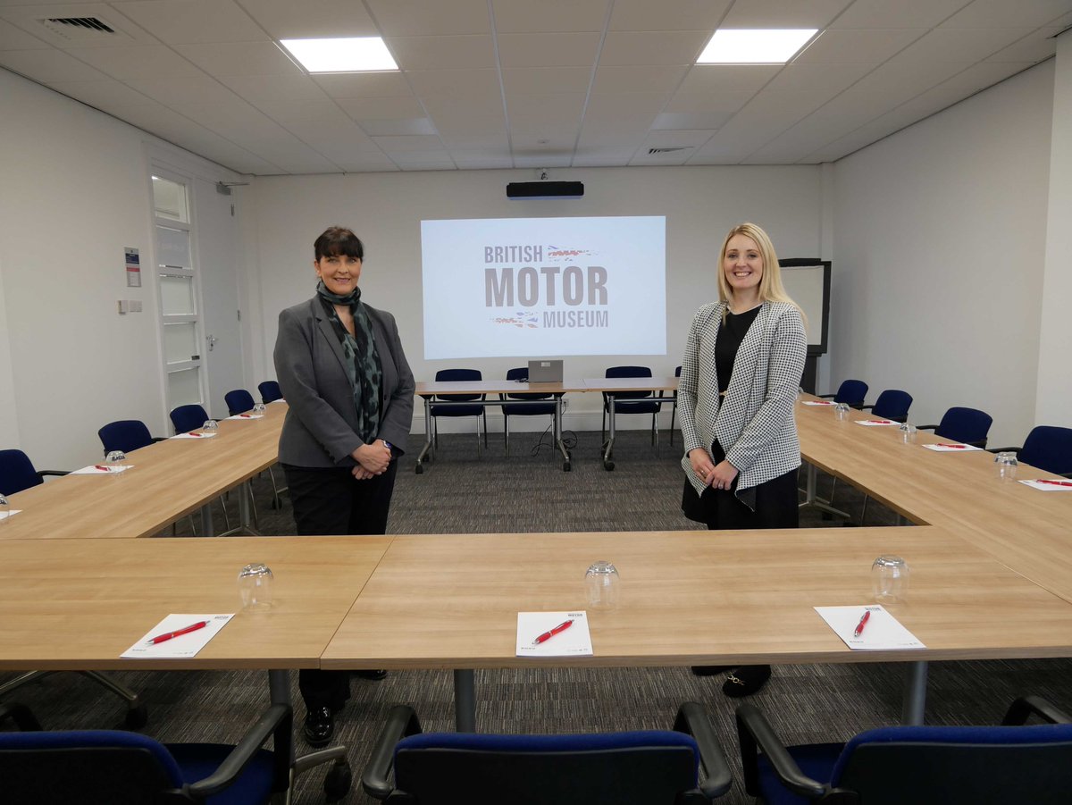 The award-winning <a href="/BMMuseum/">British Motor Museum</a> has recently invested over £70k to transform an under-utilised area of the building into four new meeting spaces which was officially opened this week. 
Great to have more events venues in the wider #Cotswolds region.
britishmotormuseum.co.uk/conferences