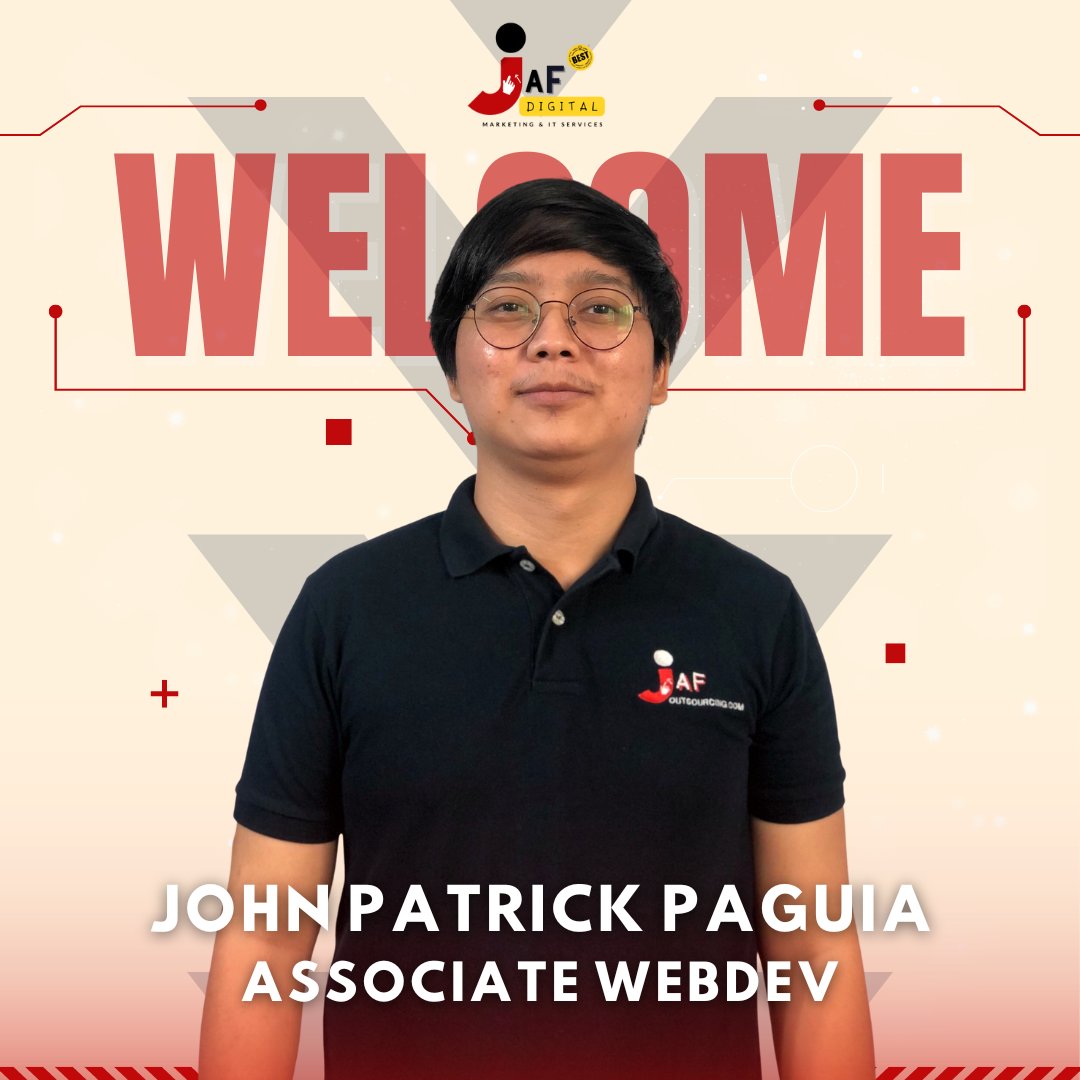 JafDataEntry's tweet photo. We're excited to welcome Sir John to our team! With his help, we're confident that we can provide even better results for our clients. 🥳🥳🥳 #itsolutions #itservices #welcometotheteam #NEWTEAM #newhire #JAF #digitalmarketingexpert #marketingagency #webdev https://t.co/niBcrxwPJV