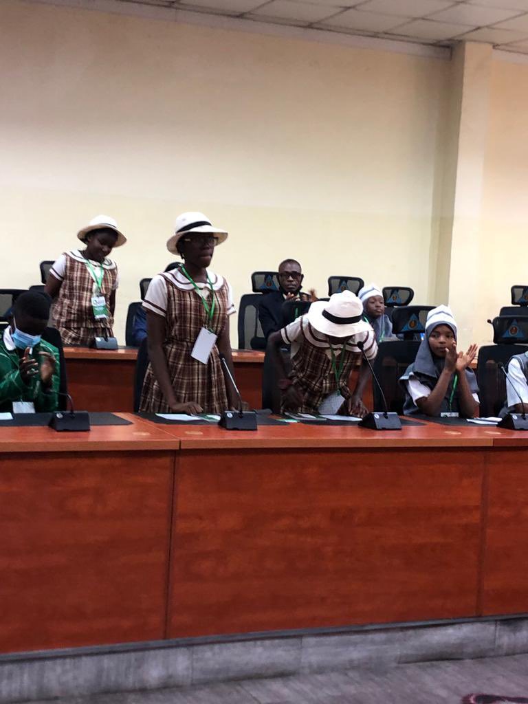 TheLMCCON's tweet photo. Compatriots Quiz competition centered on right values for right living, a program of the Loyal Magnificent Compatriots’ club of Nigeria. Young stars from selected private and government schools within Abuja in attendance. https://t.co/5Wp8qOIIpI
