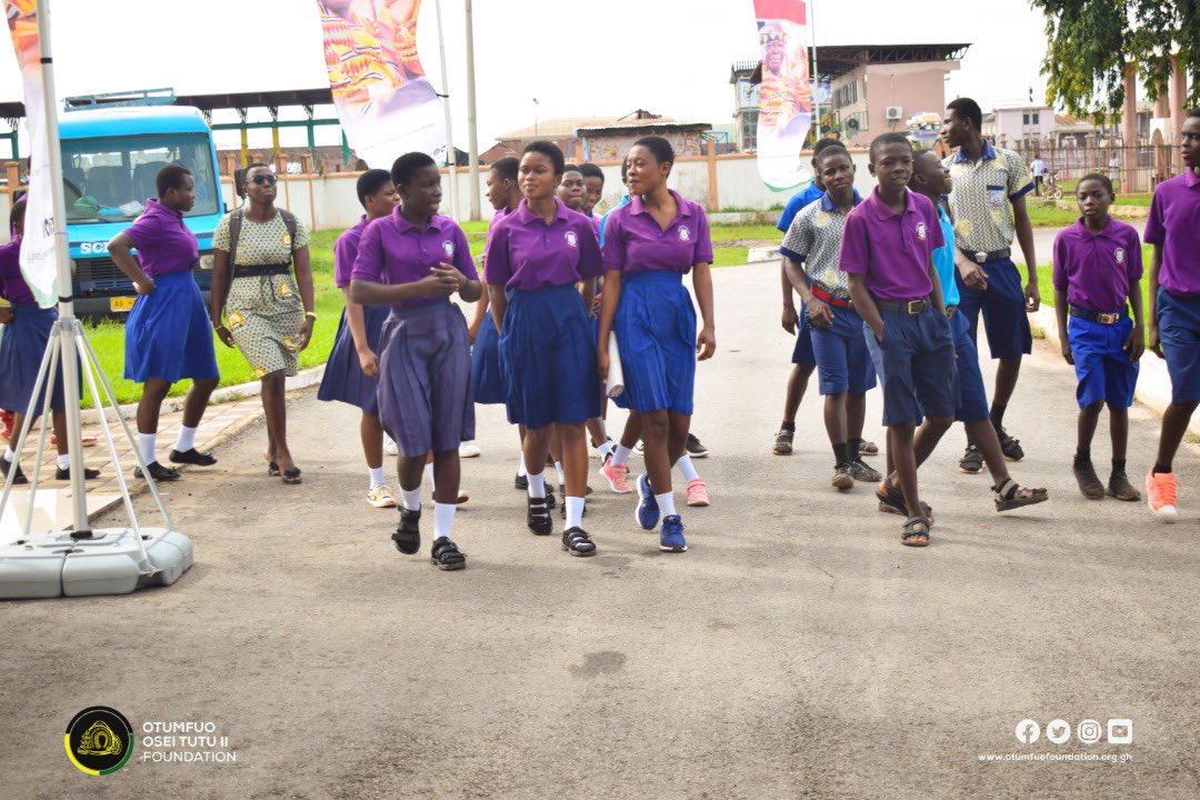 Otumfuofdn's tweet photo. Semi final of OCRC starts short
Whom are you rooting for in today’s competition?
Best wishes to all participating communities
#OCRC #OtumfuoFoundation #UN #literacy #readers #readwide #USAID #UNESCO #SDG3 #GES #indomie #ghana #education #students #jhs #NGO #ManhyiaPalace https://t.co/OfNCAL85Nx