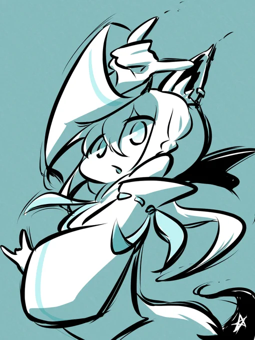 今月のまとめ絵はおやすみです #今月描いた絵を晒そう 