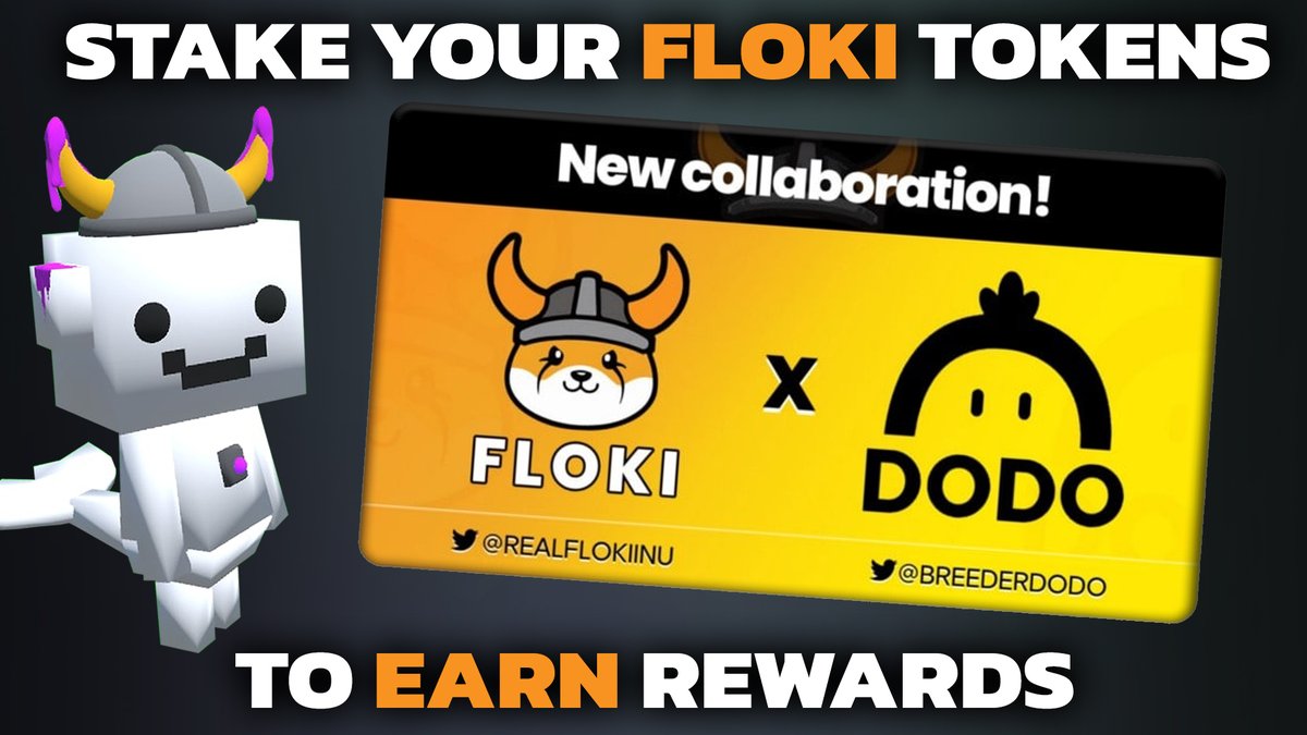 FLOKI's tweet photo. #FLOKI x #DODO Staking Guide🔥

Curious how to stake your $FLOKI tokens on the DeFi $DODO protocol?

Watch the following video where @NotAWhaleQQ breaks it down:
https://t.co/LRKLpZUlB2 https://t.co/eYp16pbzBV