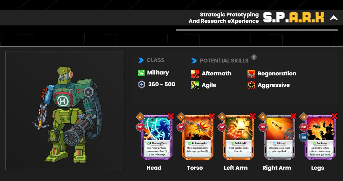 REBEL_BOTS's tweet photo. 🤩MASSIVE BETA PASS GIVEAWAY🤩

🚀Big news #RBarmy...

Our S.P.A.R.X builder is now LIVE 🥳

➡️ https://t.co/3fsOkhDlPt

🤖Build your own fighting bot and post it in the comments below  with the reason why you chose the parts you did for your chance to win a Beta Pass!

#rebelbot https://t.co/8HtmjaXQ4H