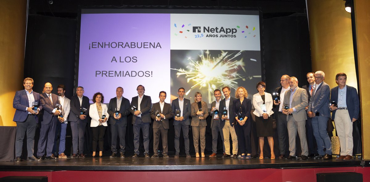 NetApp_es's tweet photo. @rne ◦ @kionetworks ◦ @Consum ◦ @AEMET_Esp ◦ @BancoSabadell ◦ ARAG ◦ @ITPAero ◦ @SaludISCIII ◦ @mitmagob
#22NetAppSpain https://t.co/mshgv12HJQ